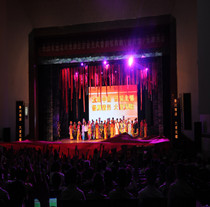 潍坊昌大建设乐鱼在线_乐鱼在线（中国）
组织援川人员观看“羌风鲁韵歌舞剧——鲁川情”文艺演出